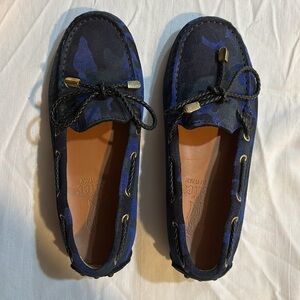 Atelier Boys Woven Leather Drivers NWT